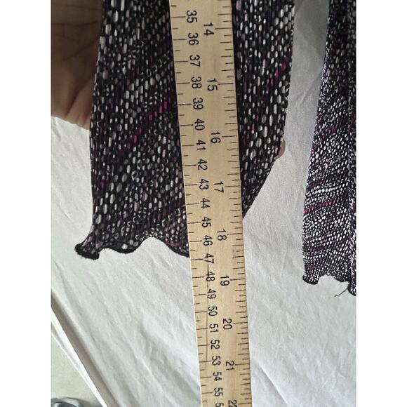 Notations Y2k Faux Wrap Top L Office Siren Secretary Librarian Corpcore - Picture 14 of 14